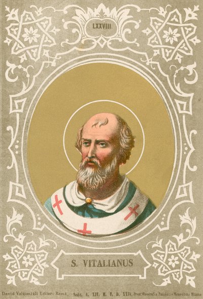 Saint Vitalianus by European School