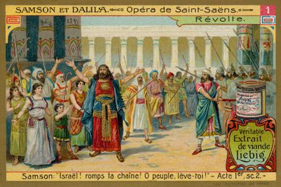 Samson Urges the Israelites to Free Themselves by European School
