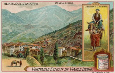 San Julia de Loria and a messenger from Seo D