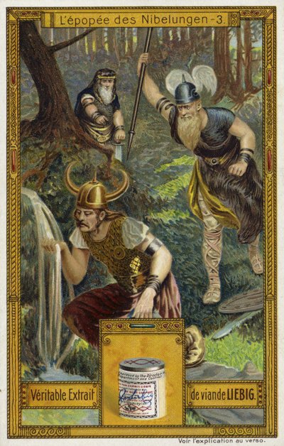 Scene from the Nibelungenlied by European School