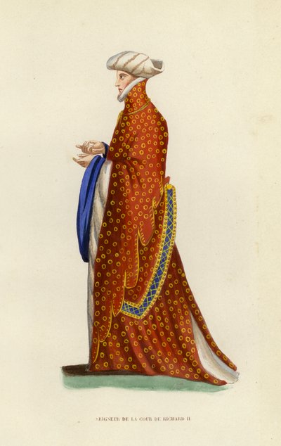 Lord of the Court of Richard II by European School