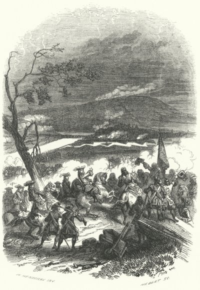 Siege of Namur by Louis XIV of France by European School