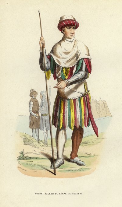 English Soldier of the Reign of Henry VI by European School