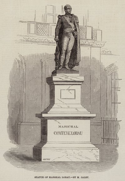 Statue of Marshal Lobau by European School