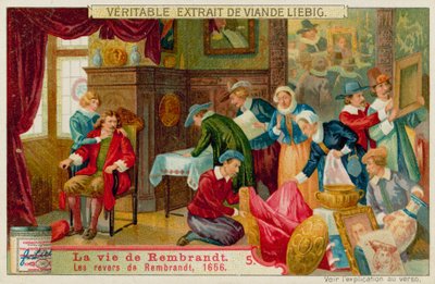 The Bankruptcy of Rembrandt by European School