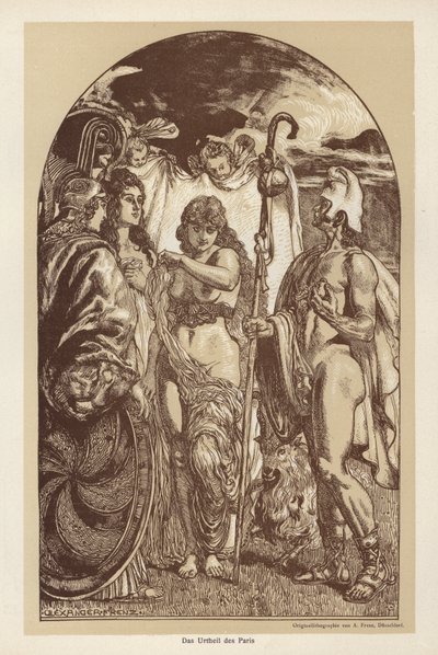 The Judgment of Paris by European School