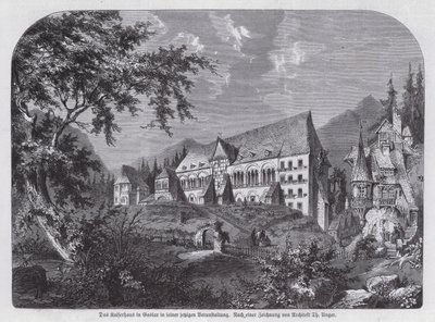 The Kaiserhaus, Imperial Palace in Goslar, Germany by European School