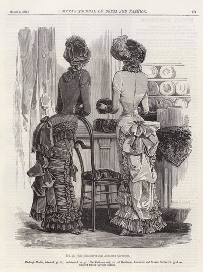 The Minghetti and Antonine Costumes by European School