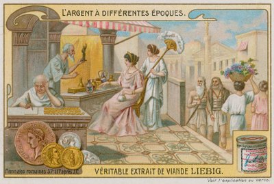 The Romans and Their Imperial Coins by European School