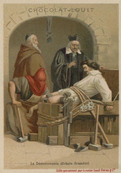Torture of Urbain Grandier by European School
