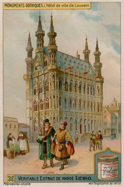 Town Hall of Leuven in Belgium by European School