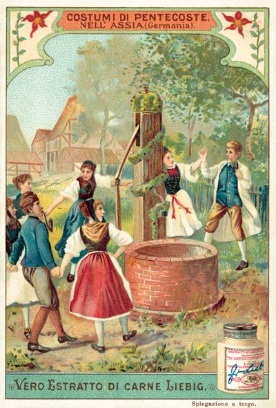 Traditional Pentecost celebrations in Hesse, Germany by European School