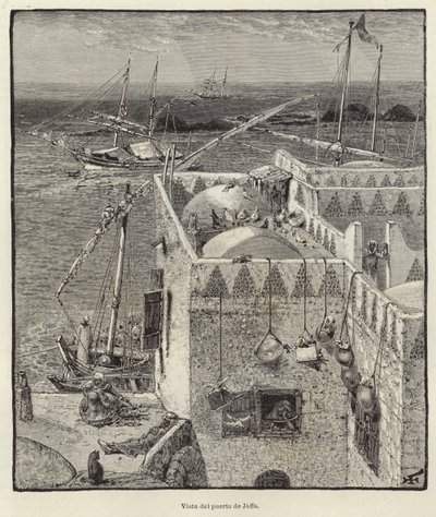 View of the Port of Jaffa by European School