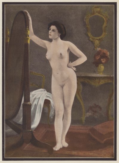 Woman Before the Mirror by European School