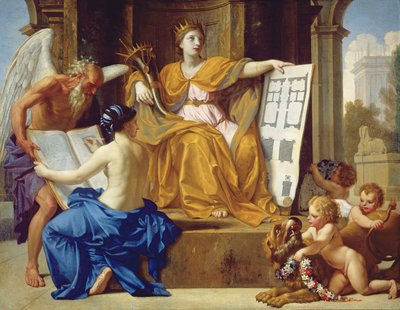 An Allegory of Magnificence, c.1654 by Eustache Le Sueur