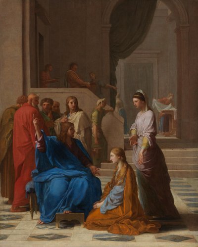 Christ in the House of Martha by Eustache Le Sueur