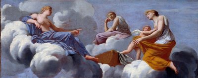 Love Rebuked by Her Mother Takes Refuge in the Arms of Ceres by Eustache Le Sueur