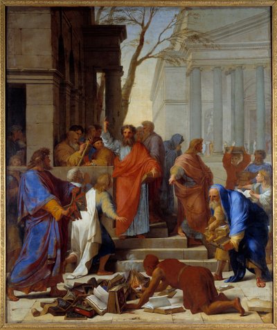 The Prediction of Saint Paul to Ephese by Eustache Le Sueur