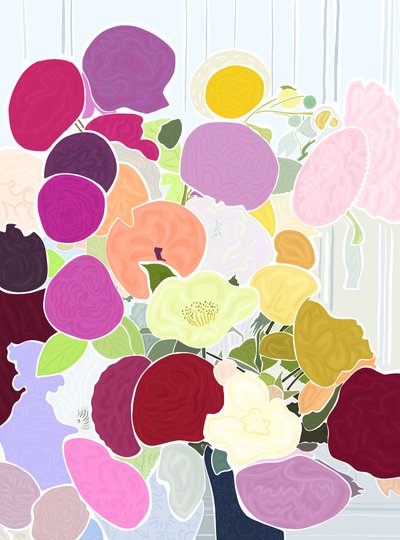 Bouquet of Flowers by Evan Sklar