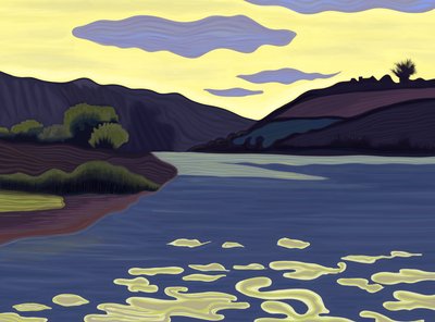 Lakeside, Summer by Evan Sklar