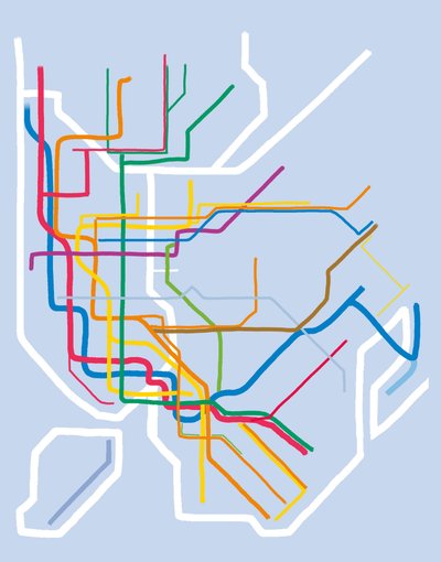 New York City Subway by Evan Sklar