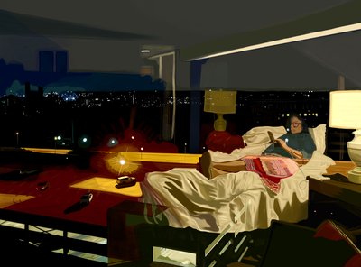 Richmond, Virginia, Hotel At Night by Evan Sklar