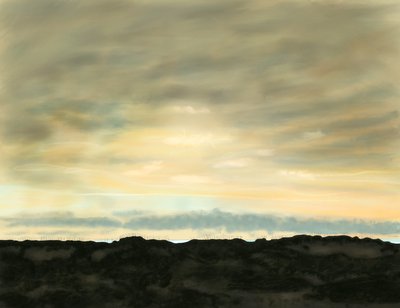 Swan Beach, Dunes and Sky by Evan Sklar