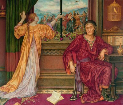The Gilded Cage by Evelyn De Morgan