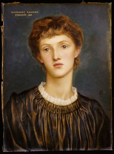 Portrait of Margaret Rawlins, 1883 by Evelyn De Morgan