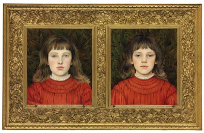 Portraits of Alice Mildred and Winifred Julia Spencer Stanhope by Evelyn De Morgan