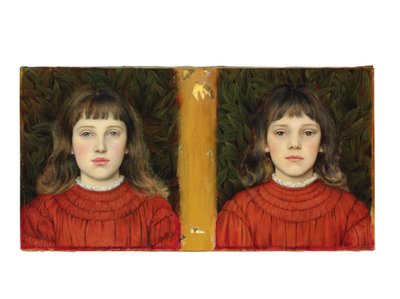 Portraits of Alice Mildred and Winifred Julia Spencer Stanhope by Evelyn De Morgan