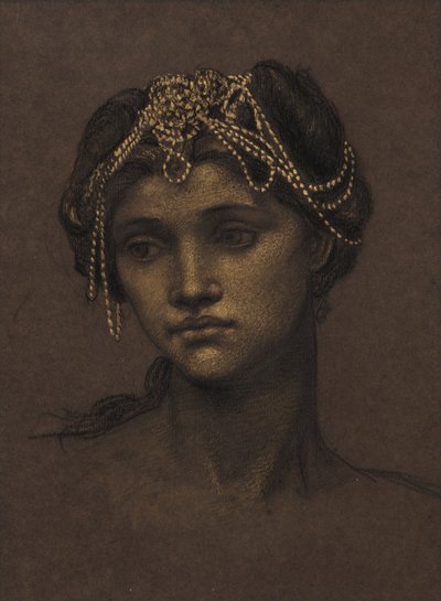 Study for Medea, c.1889 by Evelyn De Morgan