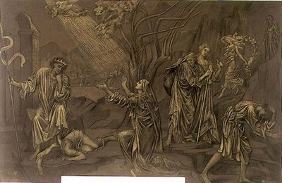 The Valley of Shadows, c.1899 by Evelyn De Morgan