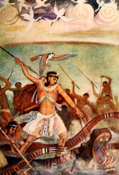 Horus in Battle by Evelyn Paul