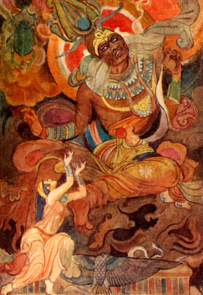 Isis conjured Ra to tell his Name by Evelyn Paul