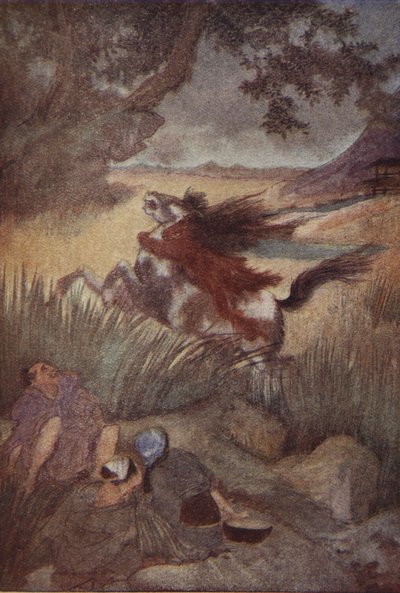 The Kappa and his Victim, illustration from 