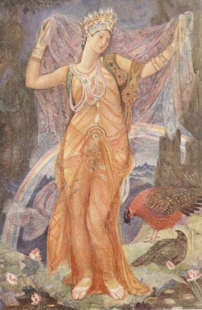 The Mother Goddess Ishtar, illustration from 