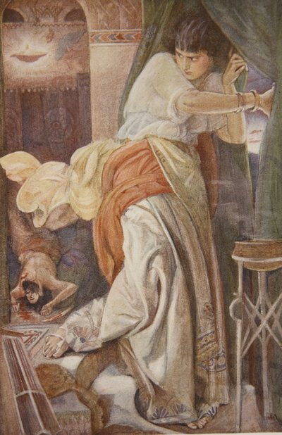 The Murder of Setapo, illustration from 