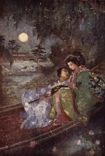 The lovers who exchange fans, frontispiece from 