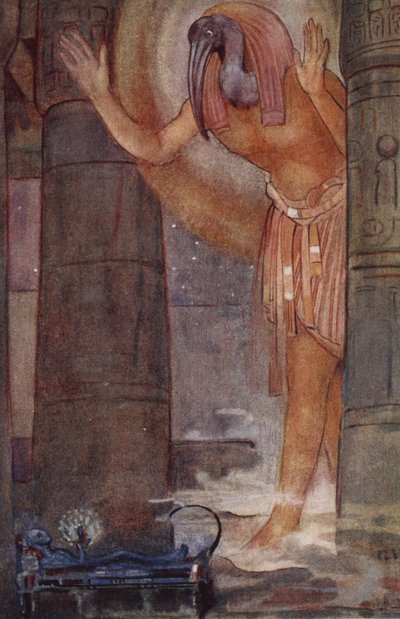 Thoth and the Chief Magician, illustration from 