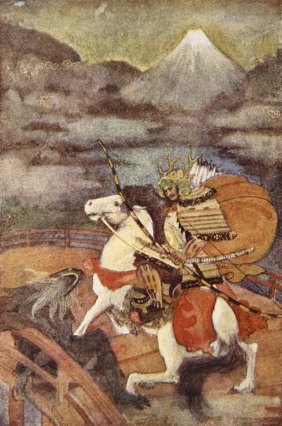 Totaro and Samebito, illustration from 