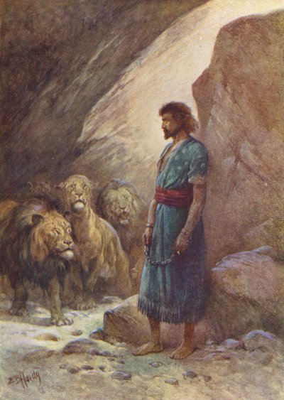 Daniel and the lions by Evelyn Stuart Hardy
