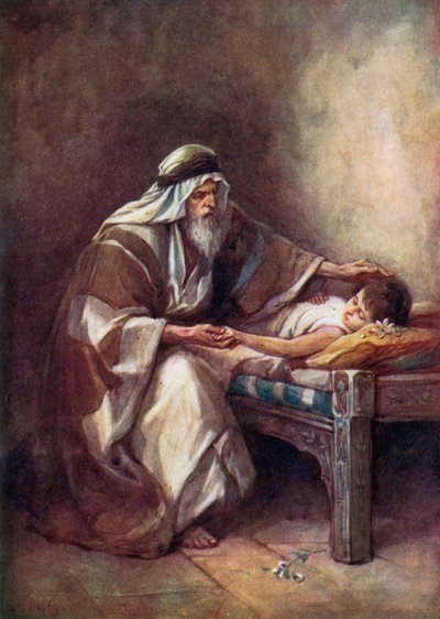 Elisha Raising the Farmer