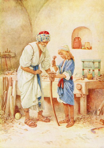 The Boy Jesus in the Carpenter