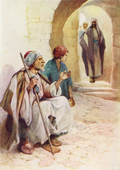 The Man born blind by Evelyn Stuart Hardy