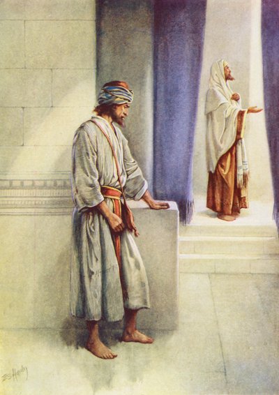 The Pharisee and the Publican by Evelyn Stuart Hardy