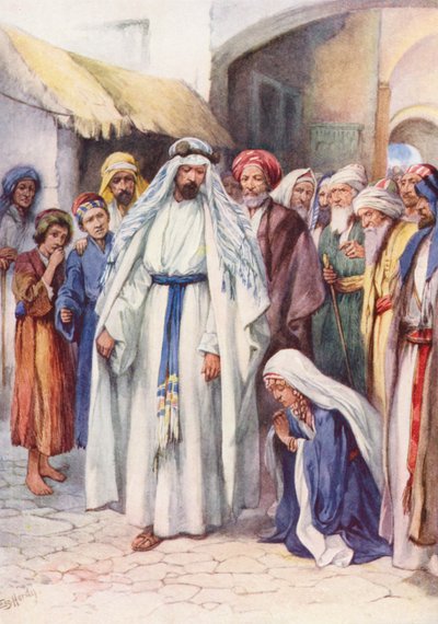 The Woman Who Touched Jesus by Evelyn Stuart Hardy