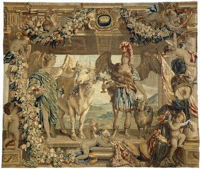March and April (series title: The Months, Seasons, Elements, Day and Night) by Everaert Leyniers
