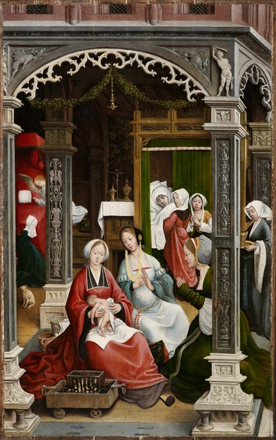Scene from the life of Saint Roch, 1517 by Everaert Orley