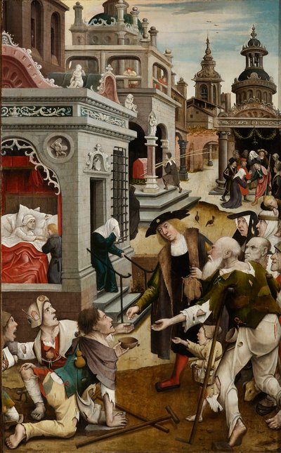 Scene from the life of Saint Roch by Everaert Orley